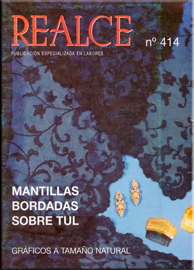 Mantillas Bordadas Sobre Tul